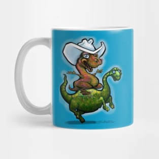 Cowboy Dinosaur Mug